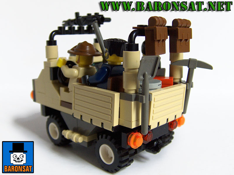 Lego moc truck back