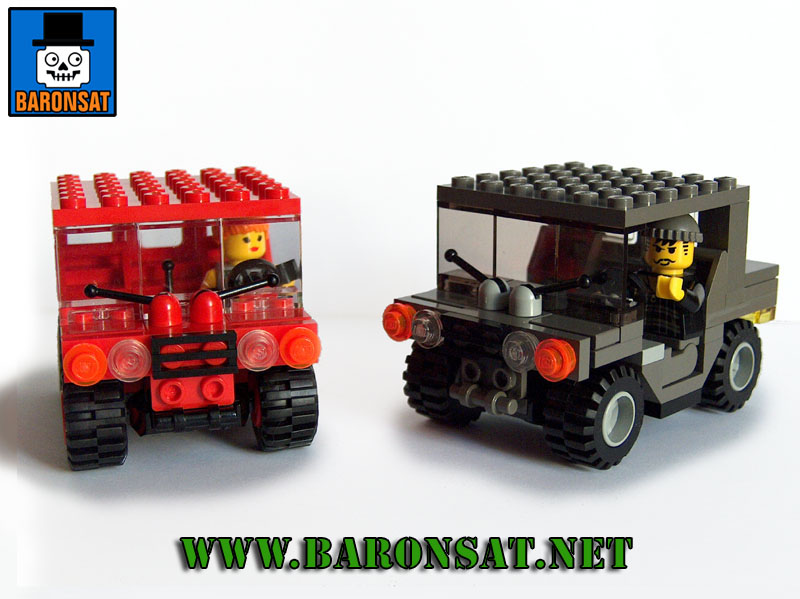 lego smart-hummer vehicle custom moc model