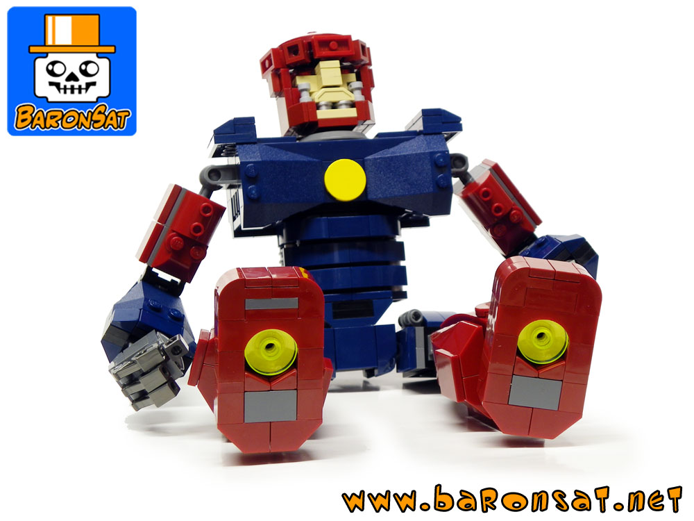 Lego moc Marvel Sentinel vs Wolverine Custom Model Feet
