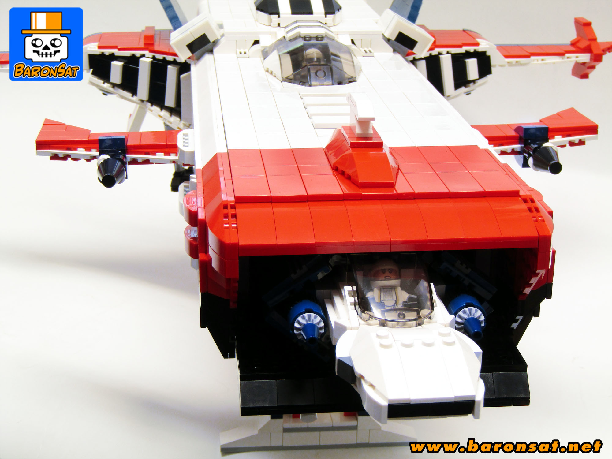 Harlock Aviscoupe cargo door lego moc