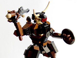 Lego moc Barbarian Mech model