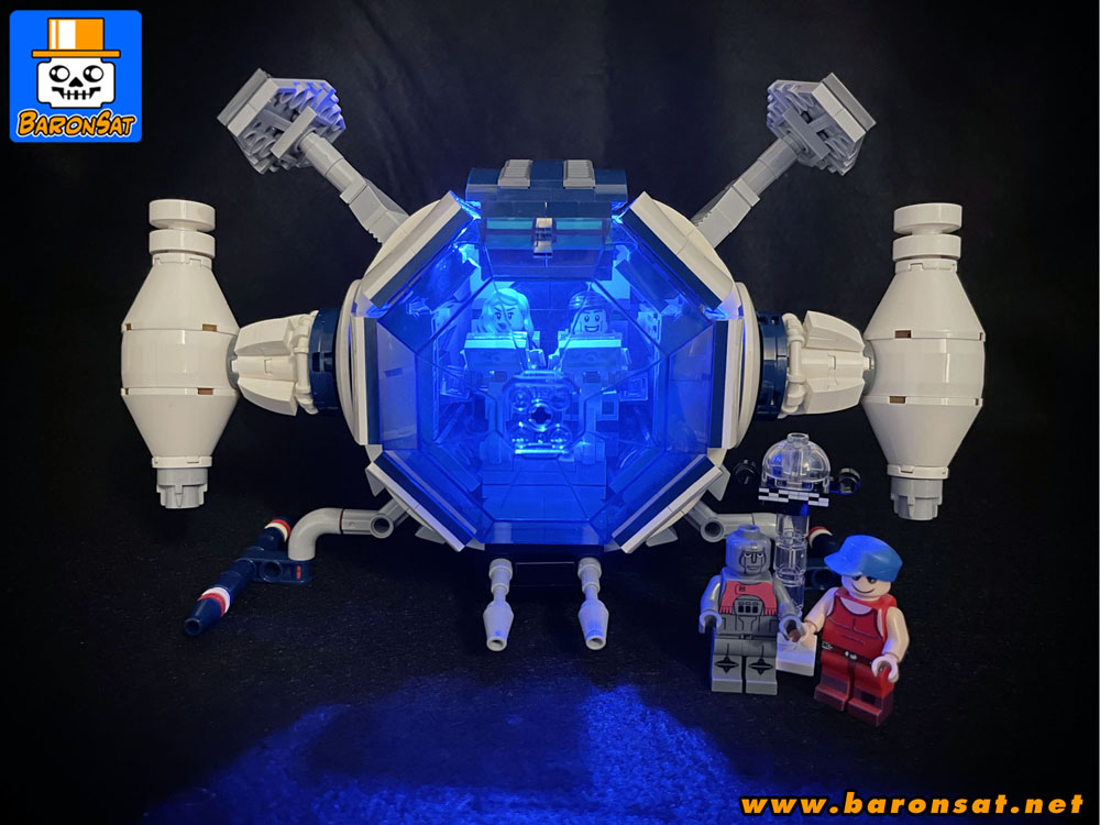 Lego moc Captain Future Cosmoliner Crew