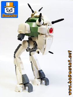 Lego moc Battlepod Reguld Custom Model