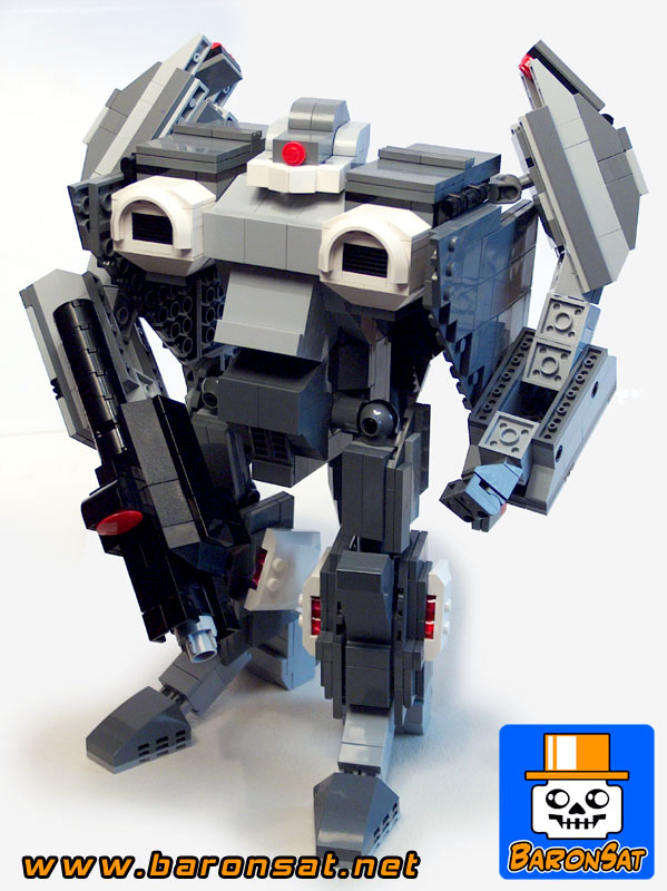 Lego moc VFA-6X custom model Robot Gun