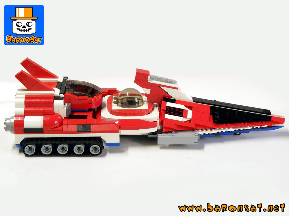 lego ulysse 31 navette tri-partite custom model moc