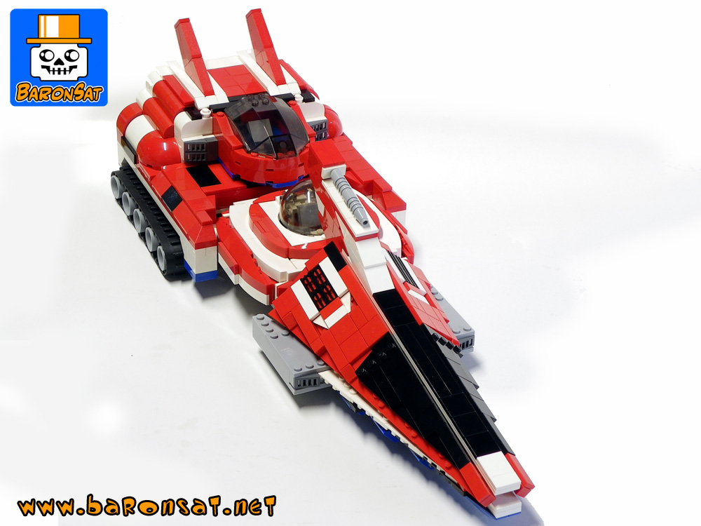 ulysse 31 navette tri-partite lego custom model moc_2