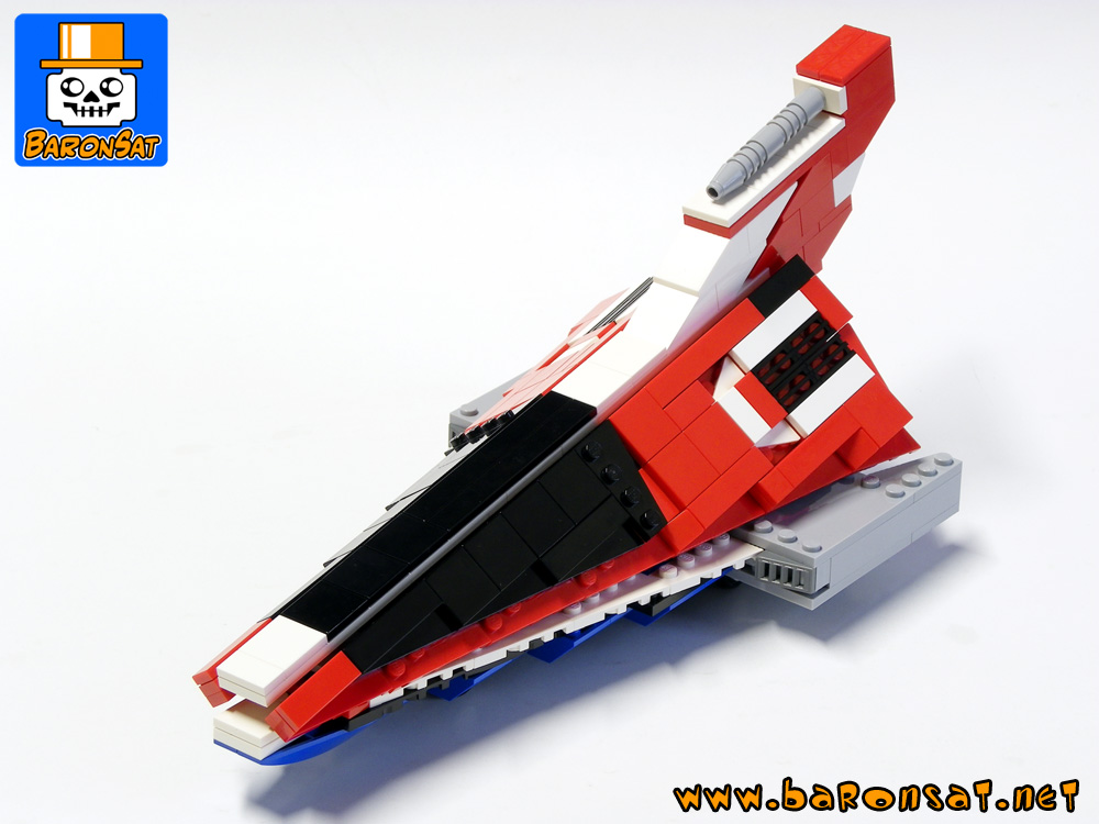 ulysses 31 space shuttle lego custom model moc Dardos