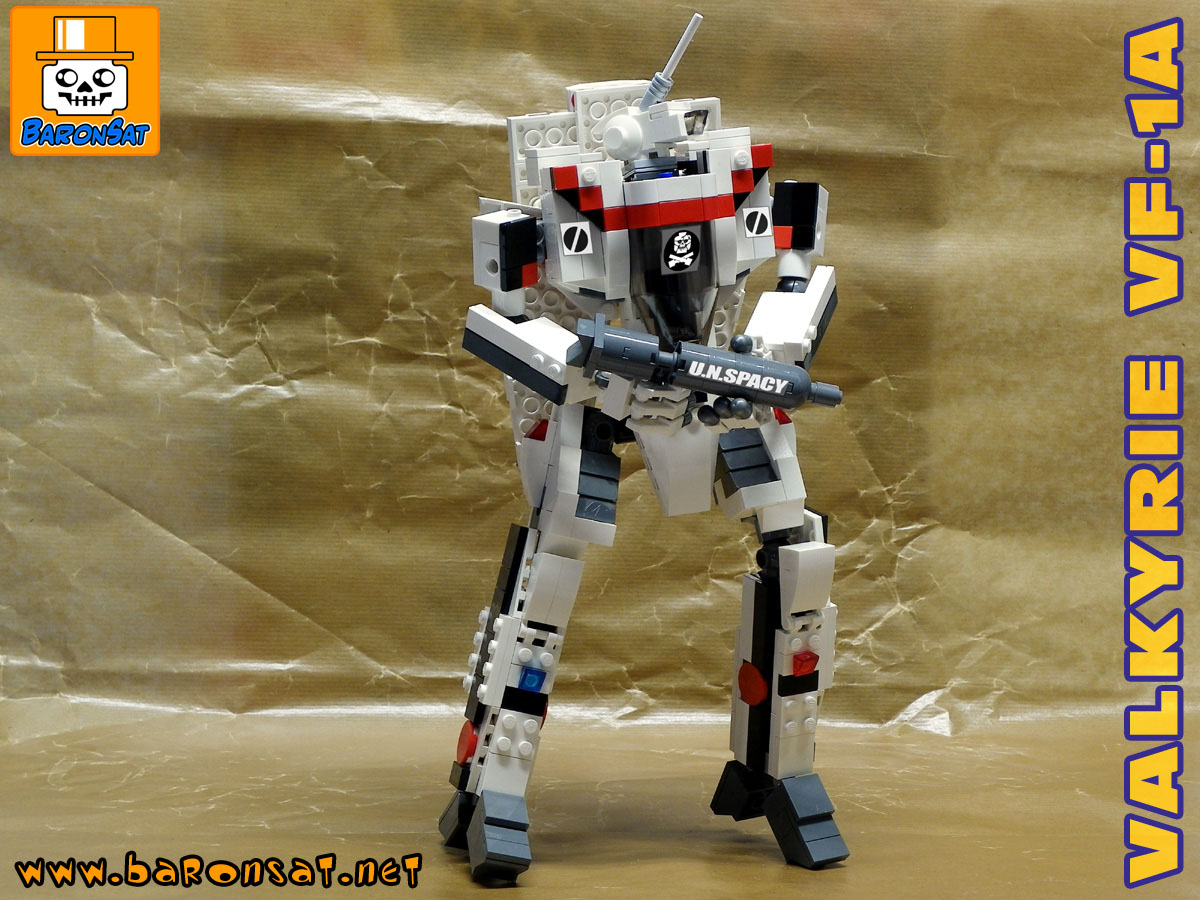 Lego moc Valkyrie VF-1A custom model Robot Mode