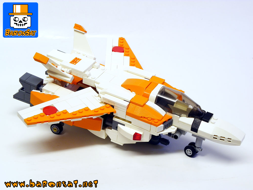 Lego moc Valkyrie model VF-1D