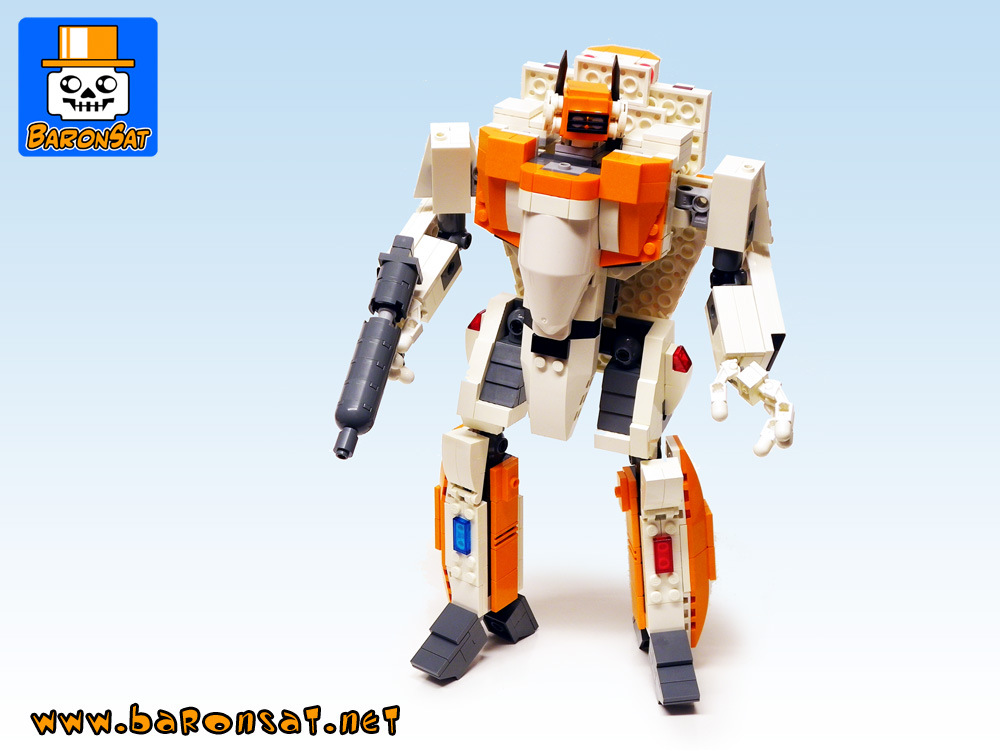 Lego moc Valkyrie VF-1D custom model Robot Mode
