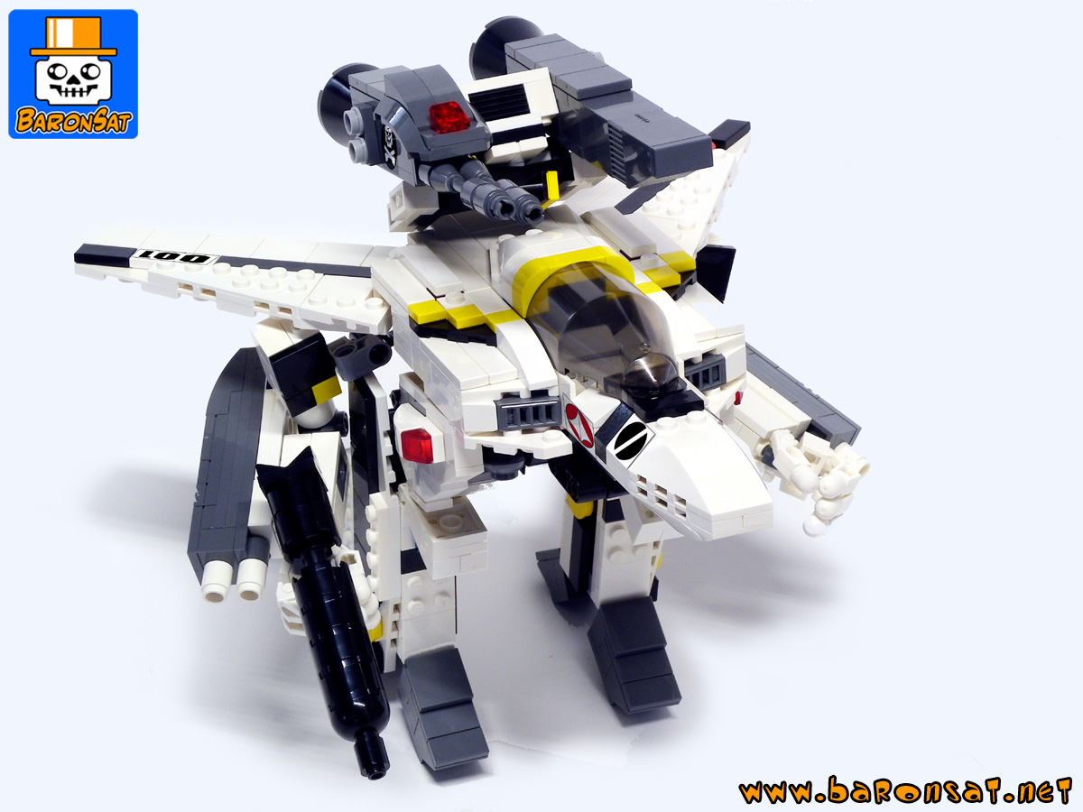 Lego moc Valkyrie VF-1S Updated custom model Battroid Mode
