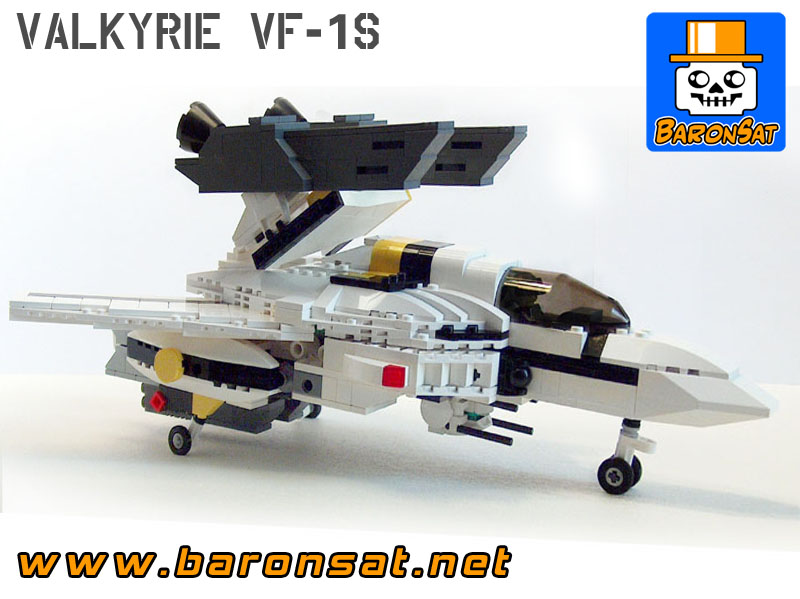 Lego moc Valkyrie VF-1S custom model Plane Mode