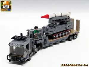 lego Missile Launcher and transporter Moc model