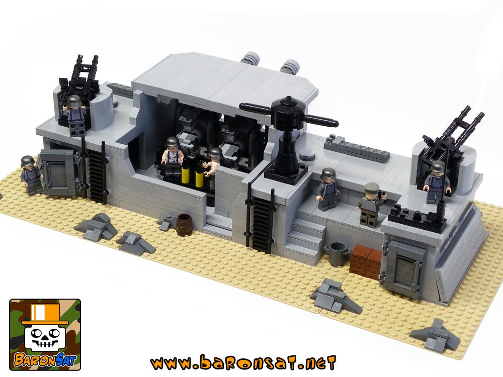 Lego moc german ww2 bunker