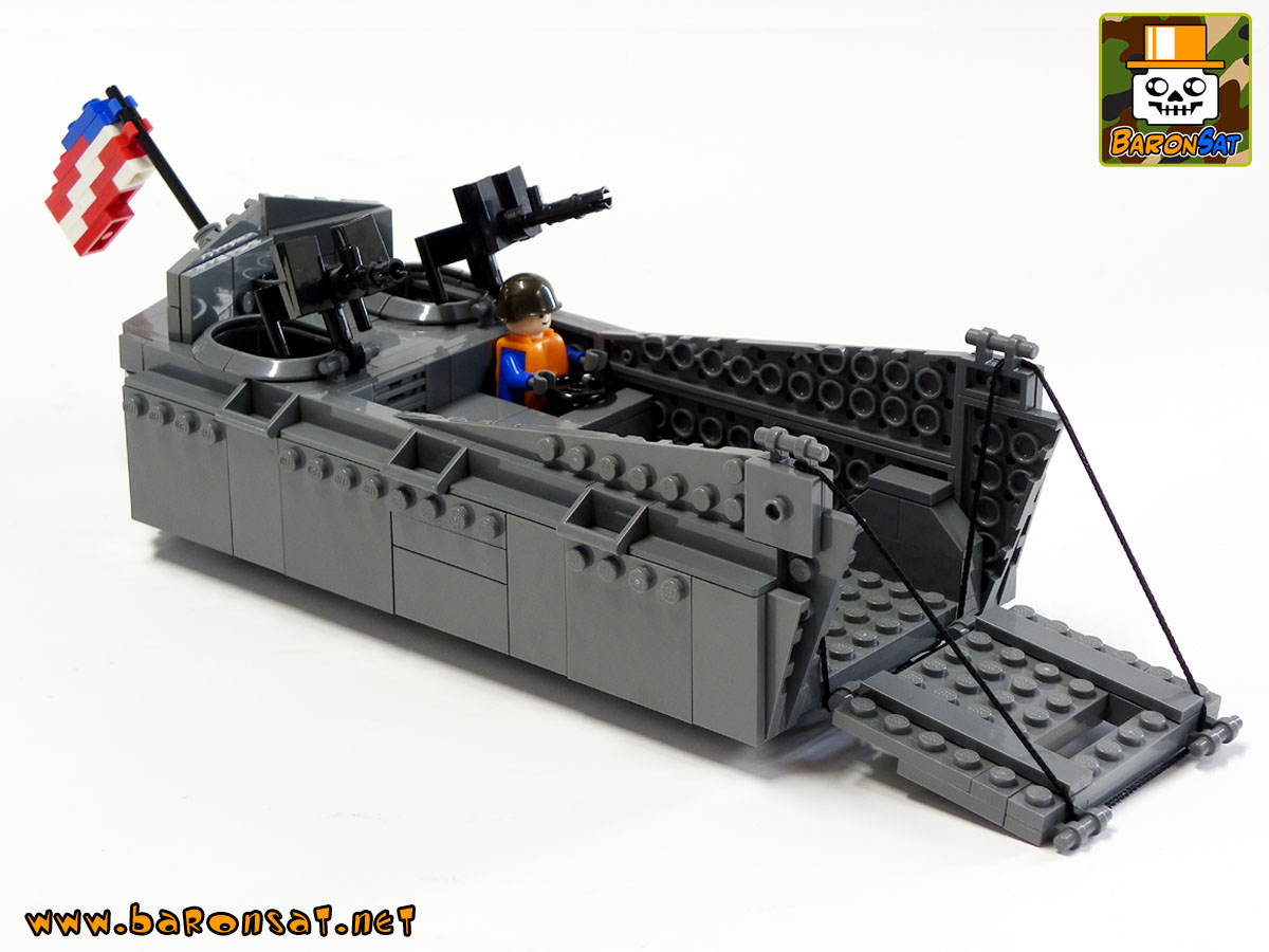 Lego moc US Higgins Boat Landing Craft