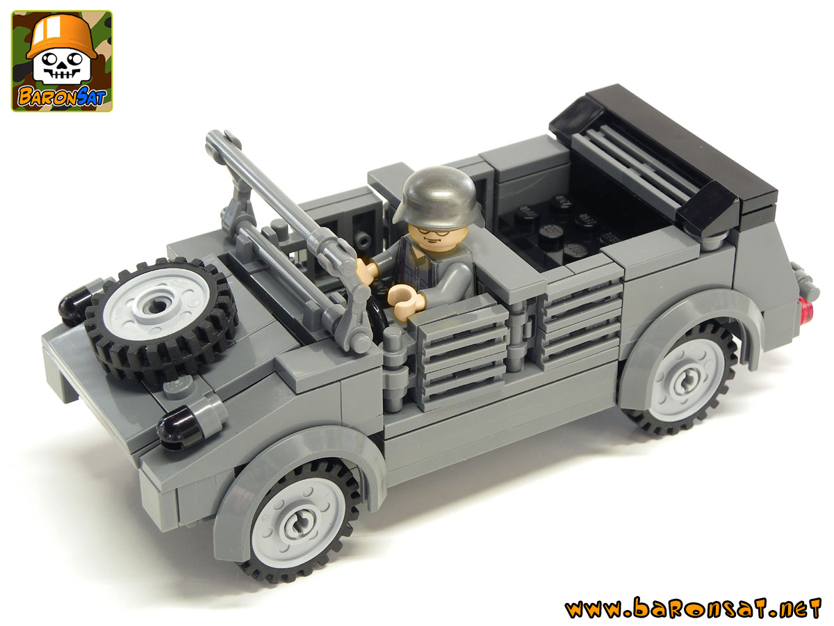 Lego moc ww2 Kubelwagen custom model