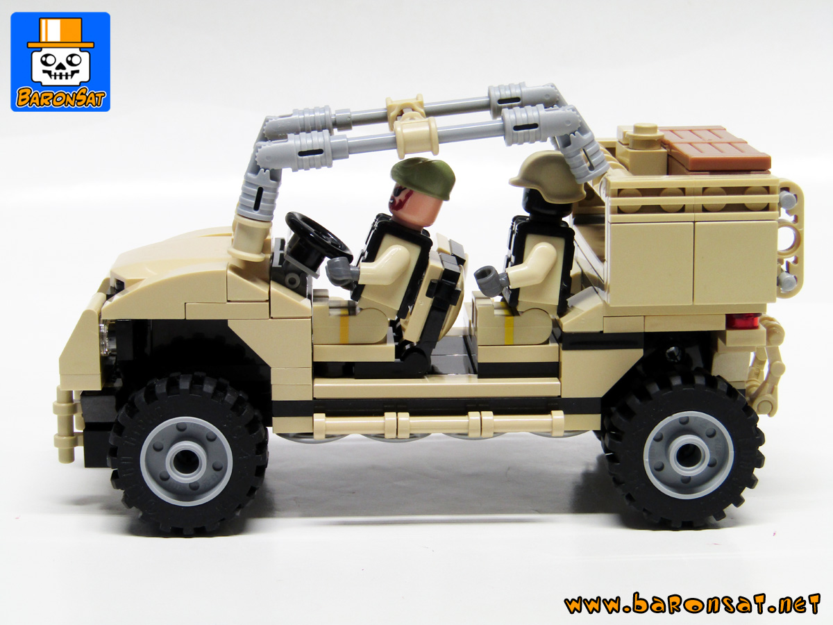 Lego moc Polaris tactical off-road vehicle Rollbar