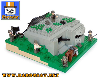 Lego-ww2-moc-german-bunker