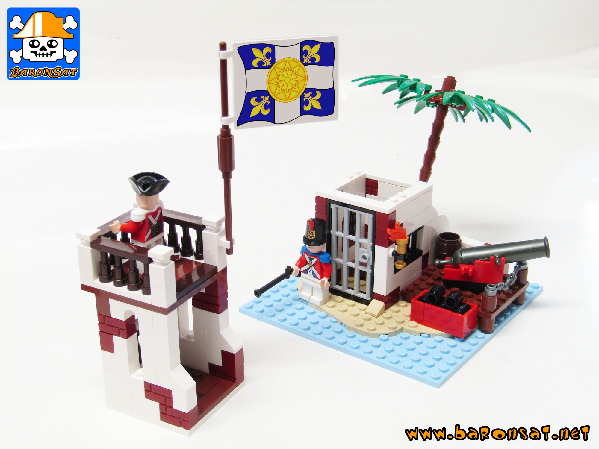 Lego moc 6265 Saber Island Jacob Edition Modular