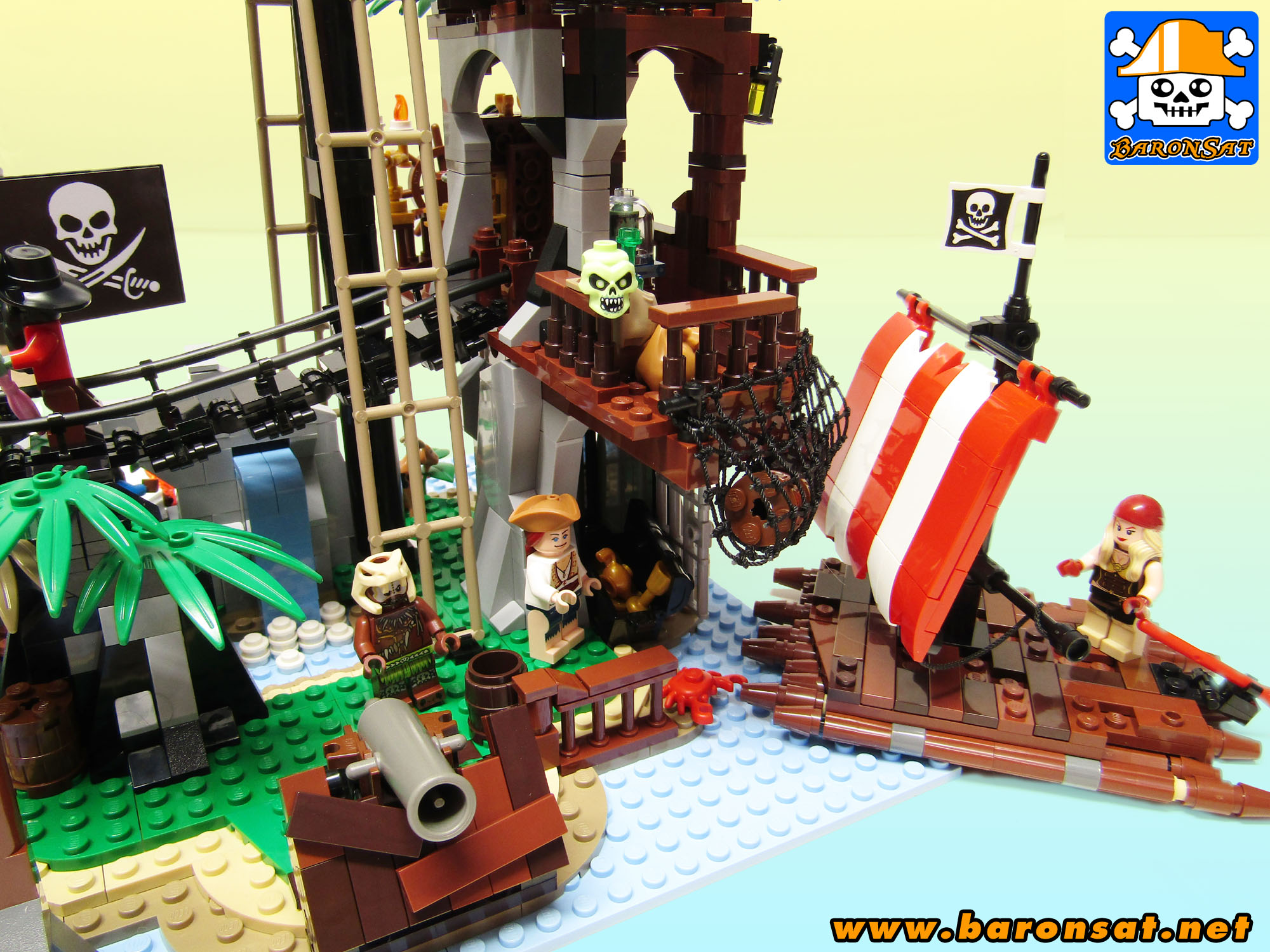 Lego moc Lego moc 6270 Forbidden Island Modern