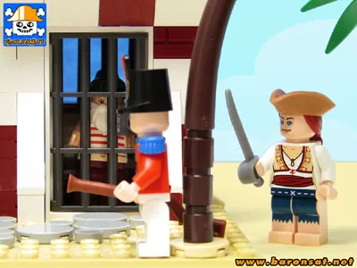 Lego moc Cannon Cove 6266 Redux