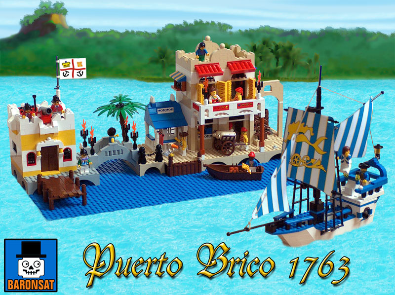 Lego moc Pirates Island