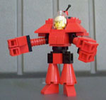 Lego moc Power Armor Red Front