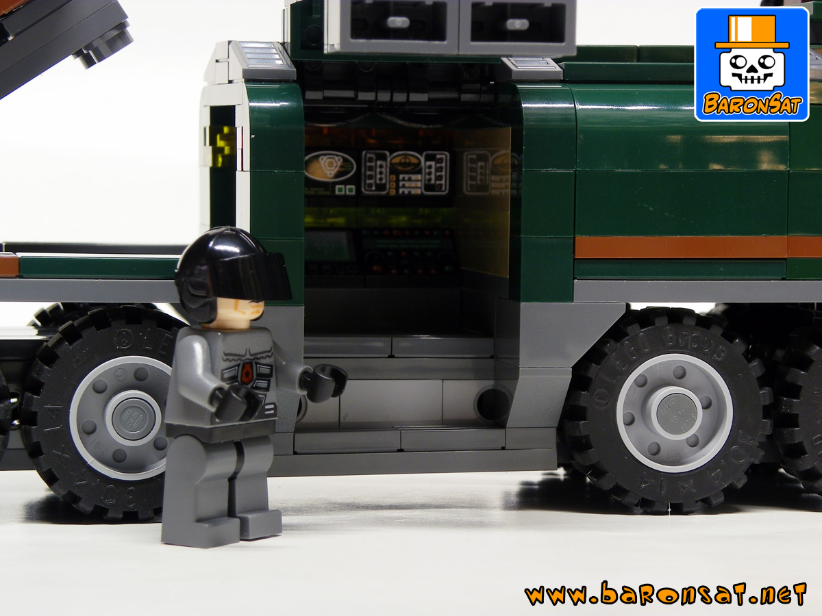 Lego Adventure 2000 ATV Transport custom model moc Command Post
