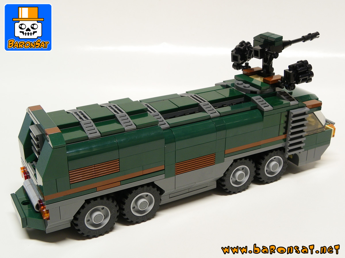 Lego Adventure 2000 ATV Transport custom model moc Gunner Post