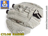 Lego moc Cylon Raider Top View