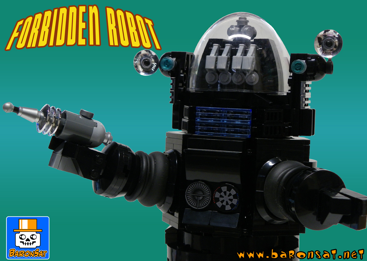 Lego moc Forbidden Planet Robby the Robot large Model