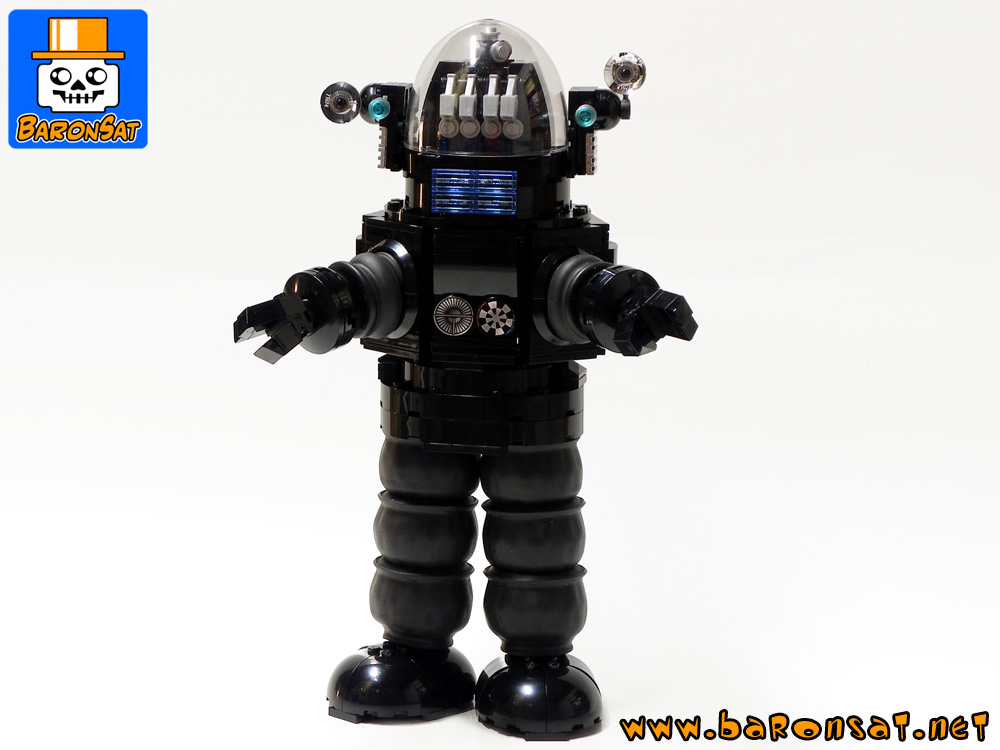 Lego moc Robby the Robot large Model Computing