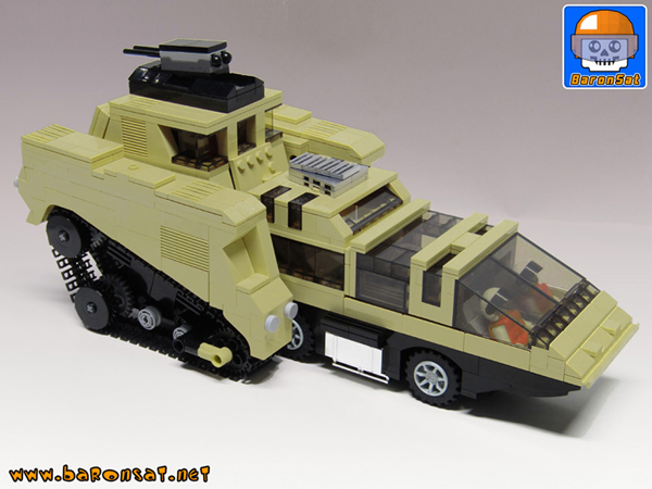 lego k-2001 raider command custom moc model
