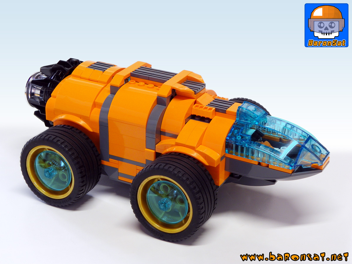 Lego moc Jupiter Explorer Retro Future Space Custom Model