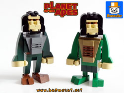 Lego moc Planet of the Apes CORNELIUS & ZIRA