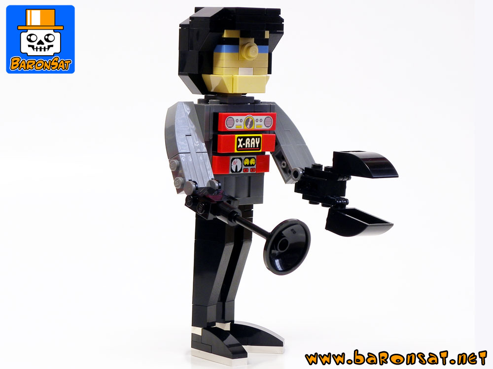 Lego moc Six Million Dollar Man Maskatron Brick Figure