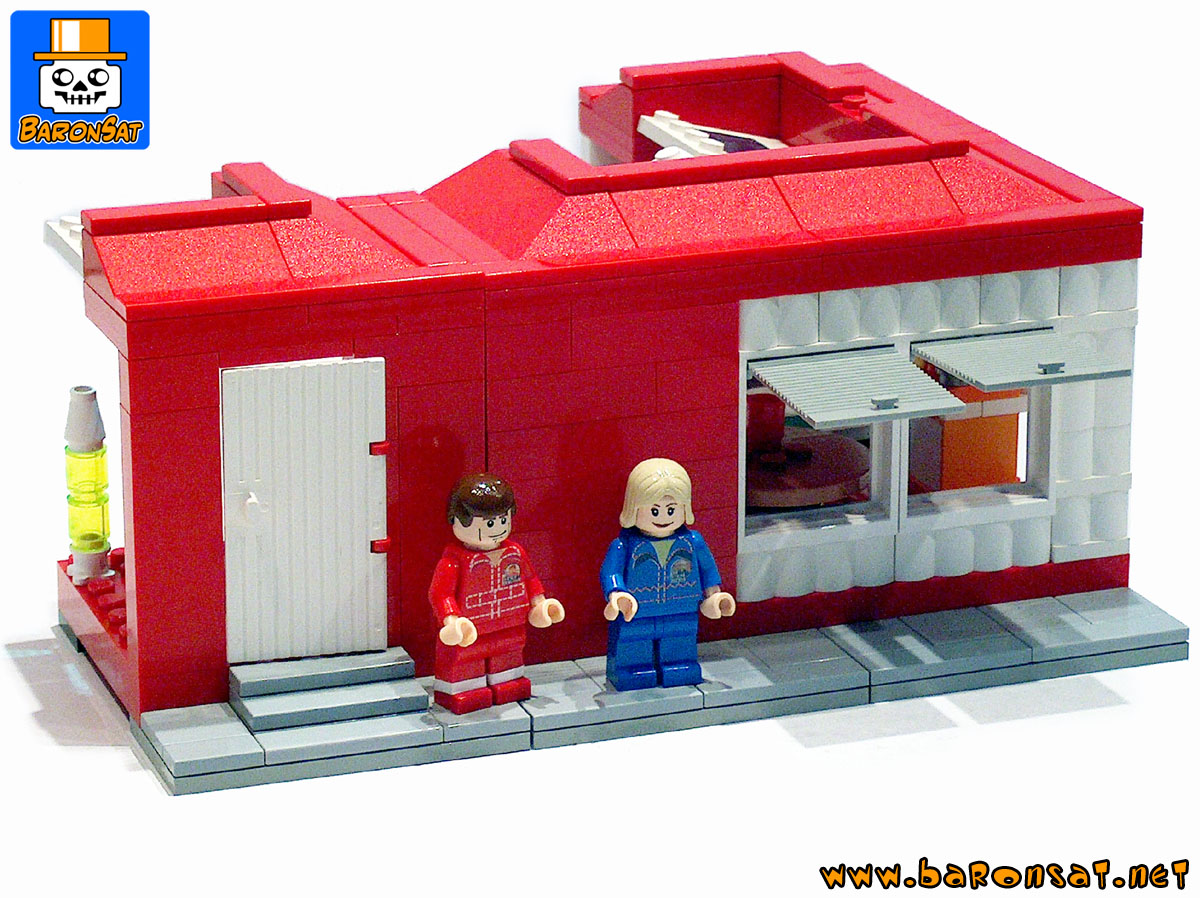 Lego moc Bionic Villa Half Open