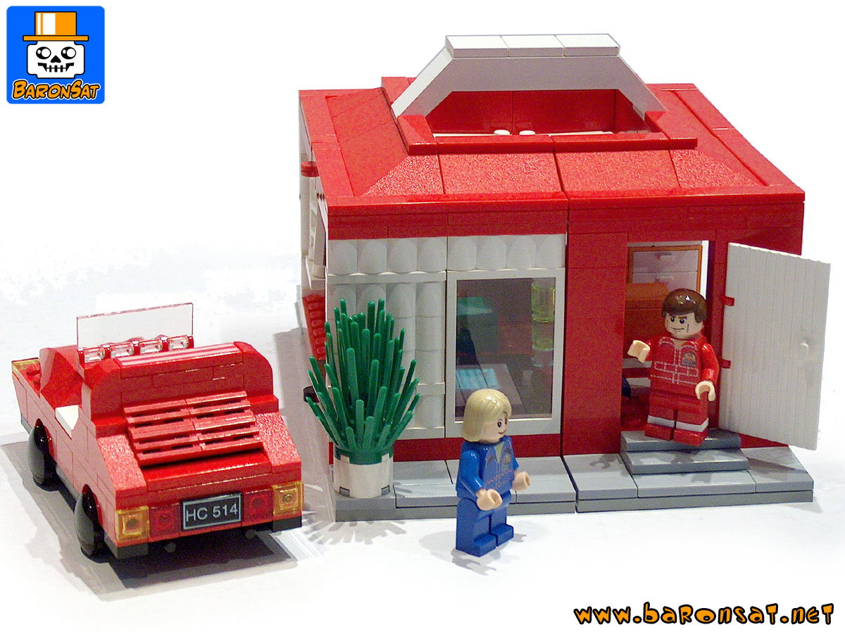 Lego moc Bionic Villa Front View