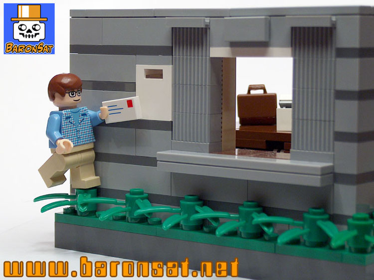 Lego OSI Headquarters model Oscar Goldman posting