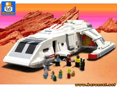 DS9 RUNABOUT LEGO MOC CUSTOM MODEL