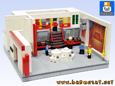 Lego moc ncc-1701  engineering room