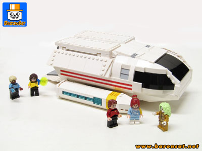 Lego moc Star Trek Next Goddard Shuttlecraft