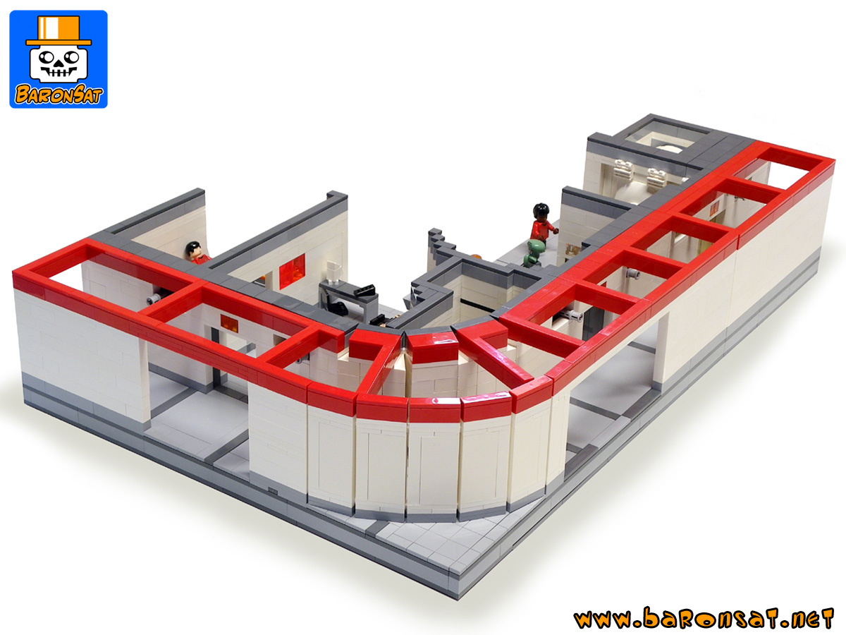Lego moc Enterprise NCC-1701 Sickbay Back