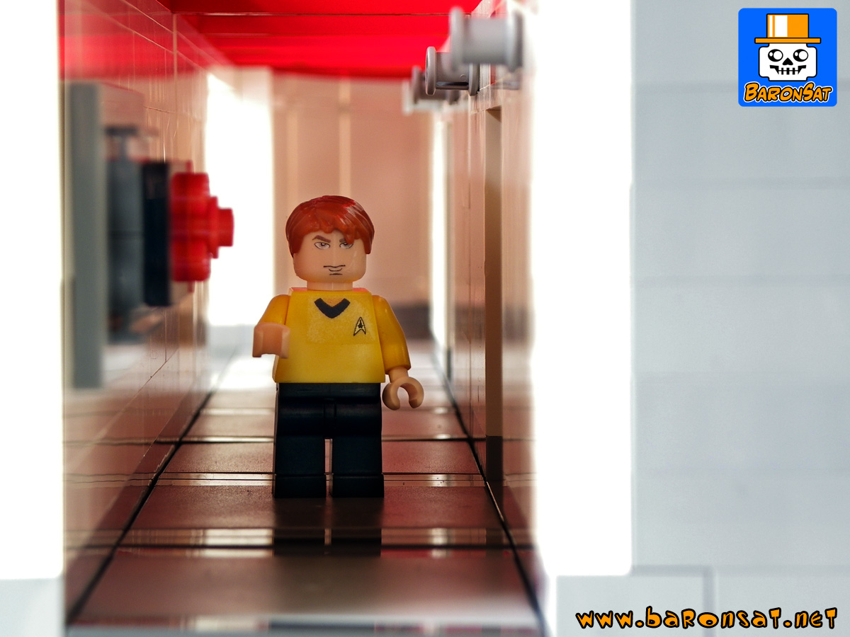 Lego moc Enterprise NCC-1701 Sickbay Hallway