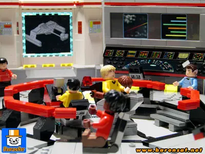 Lego moc ncc-1701 command bridge