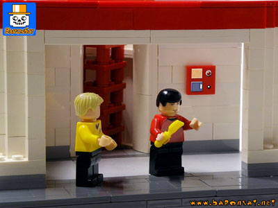 Lego moc ncc-1701  hallways jefferies tube
