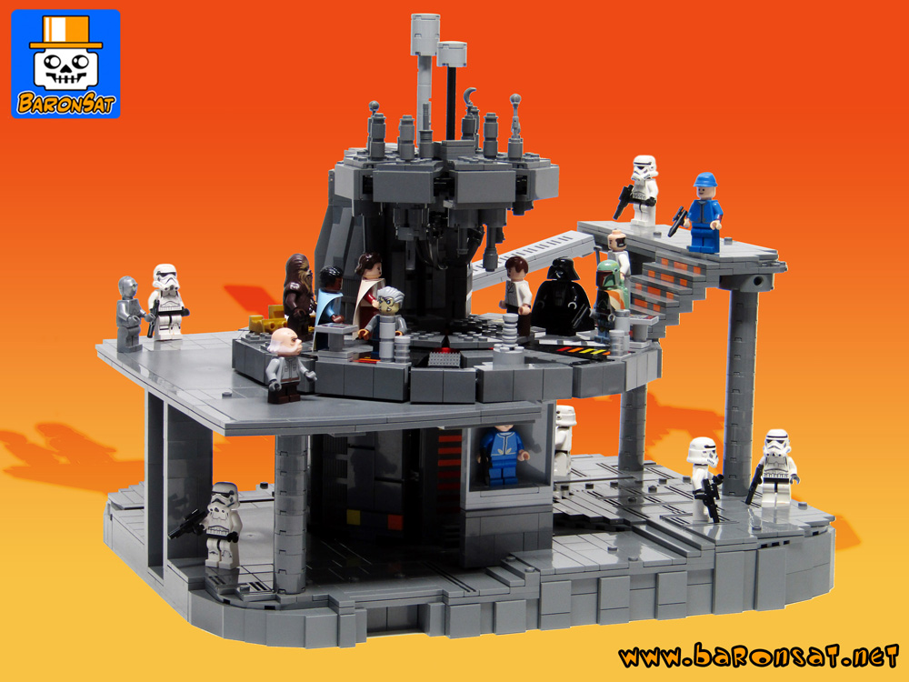 Lego moc Bespin Cloud City Carbon Freeze Chamber Color