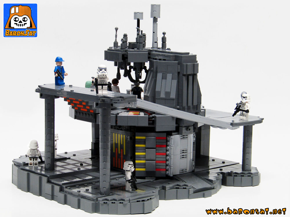 Lego moc Bespin Cloud City Carbon Freeze Chamber Side