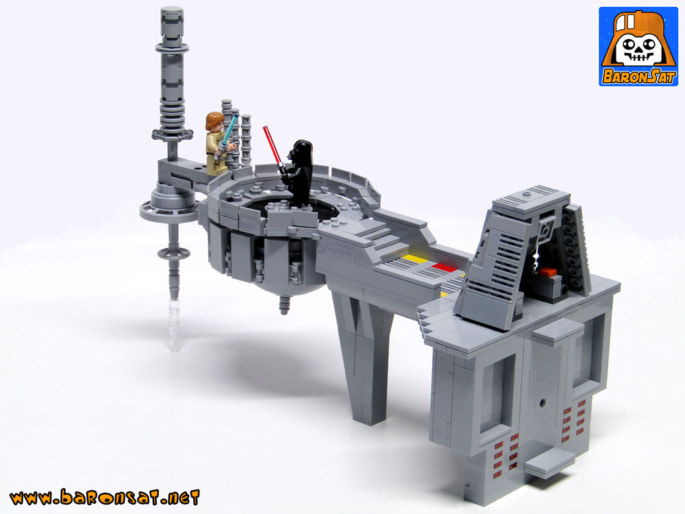 Lego moc Cloud City Gantry Luke vs Vador Duel