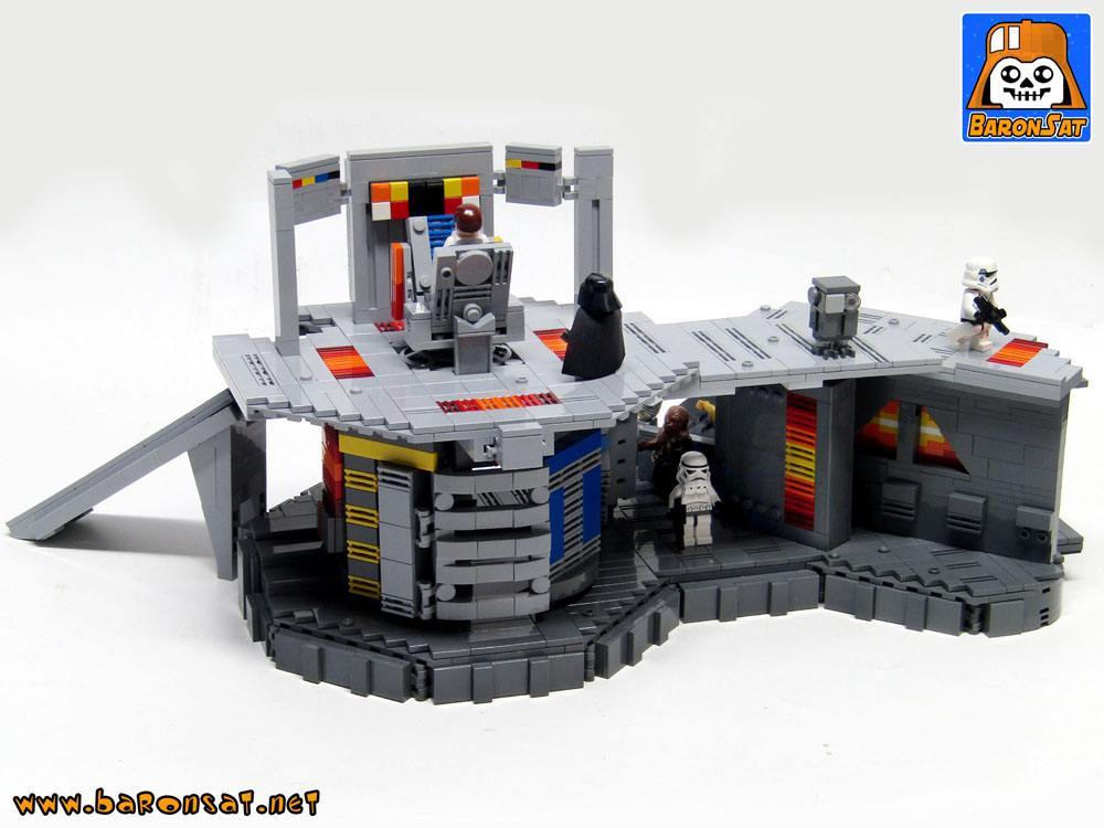 Lego moc Cloud City Torture Chamber Back View